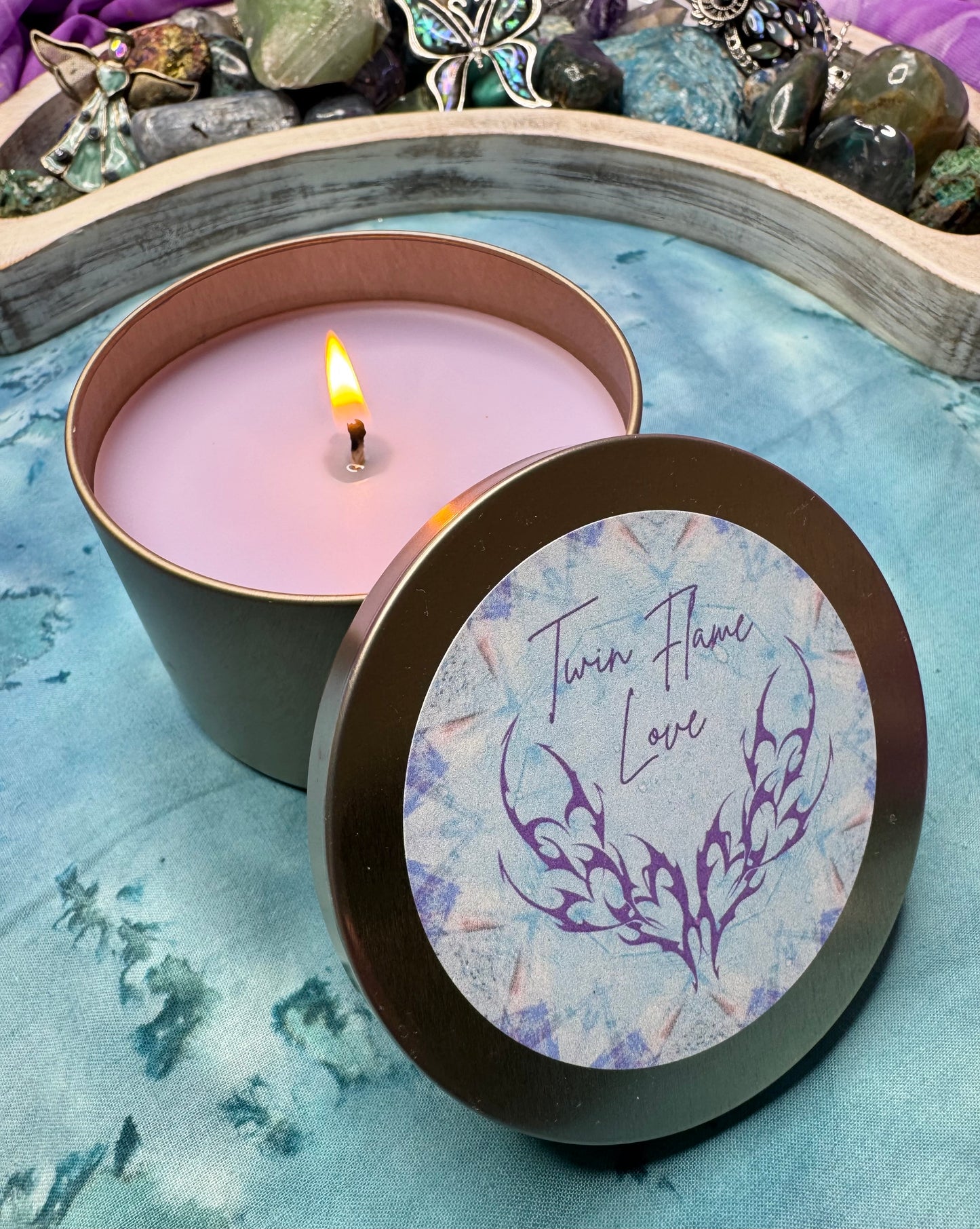 Twin Flame Love Candle