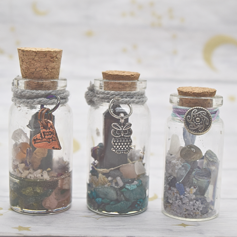 Kali Creator Crystal Terrarium * Kali Goddess Archetype Talisman