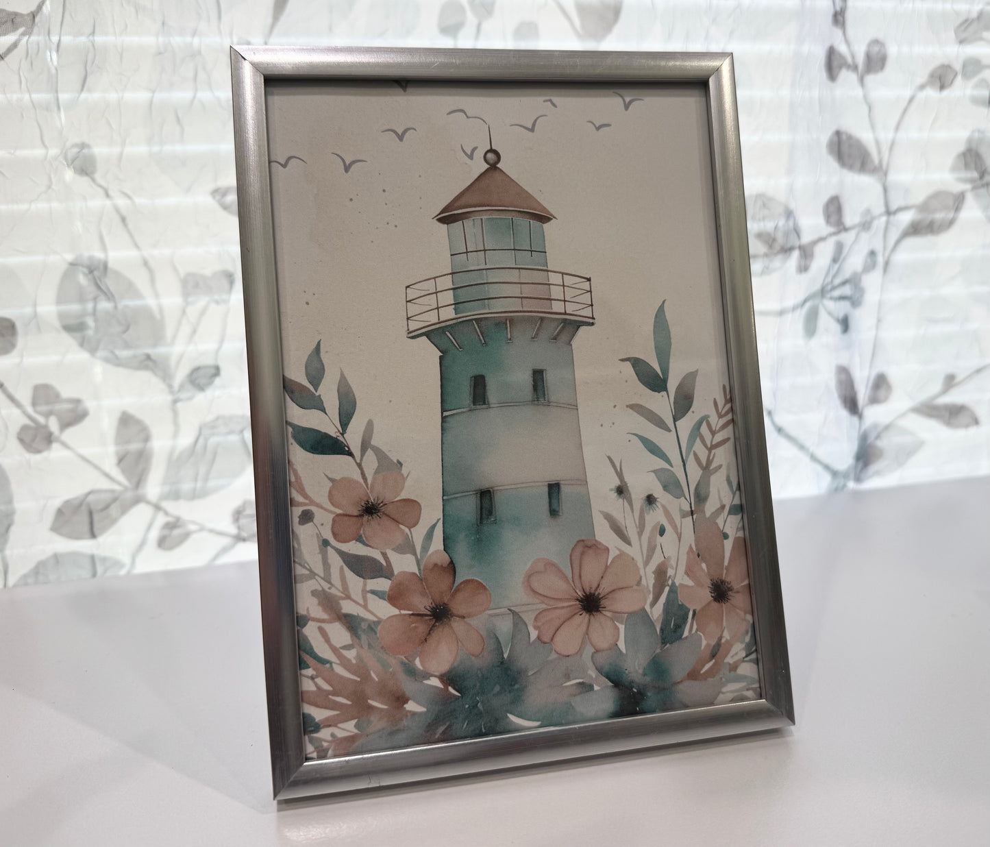 Lighthouse - 5" x 7" Framed Art Print