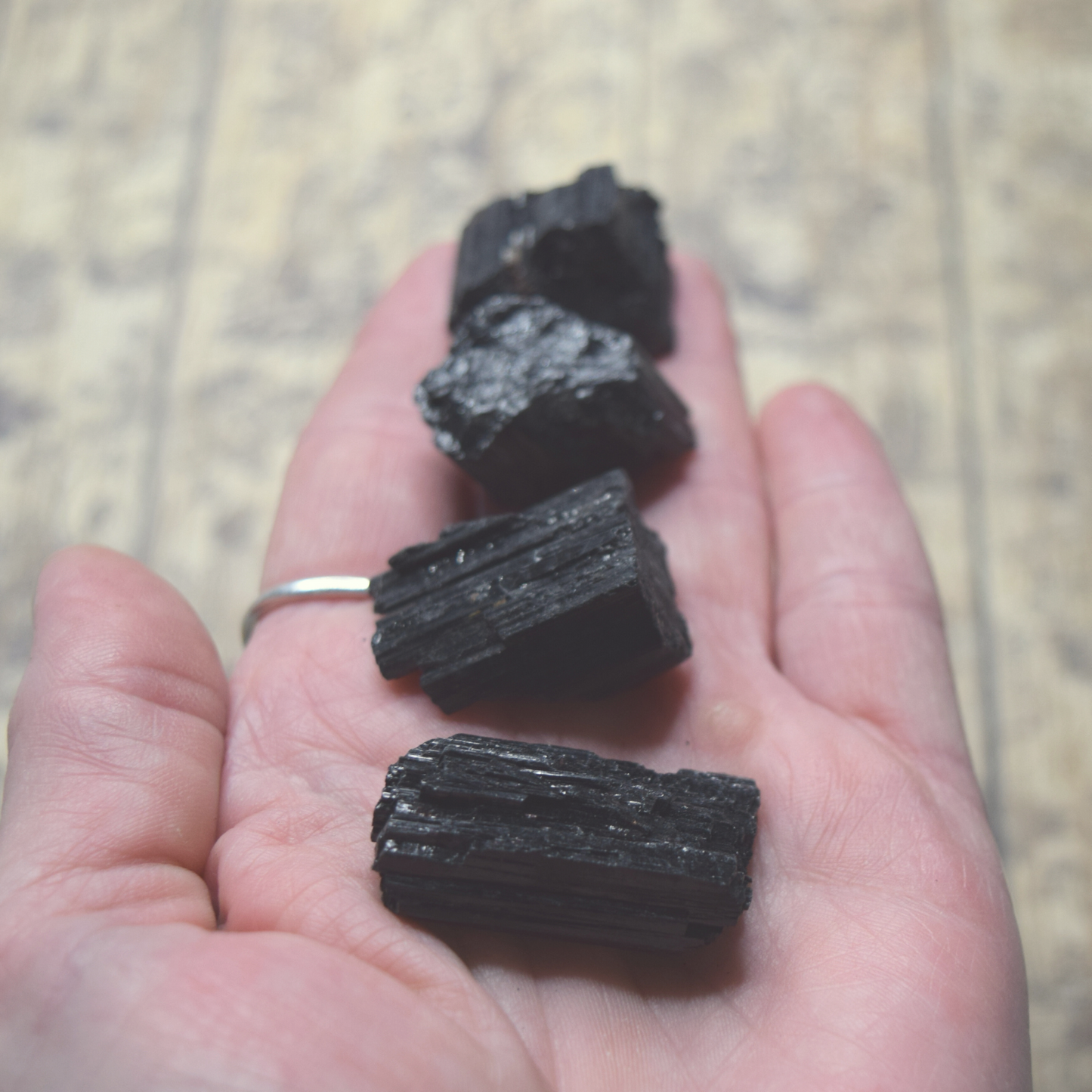 Black Tourmaline raw crystal