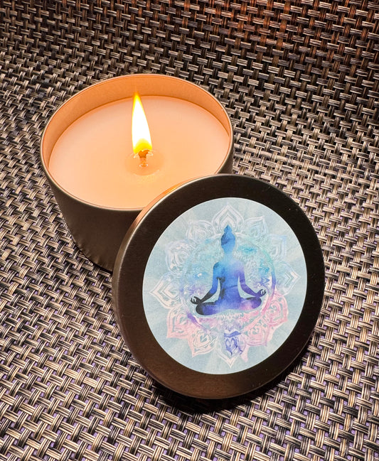 Yoga. Because Punching People Is Frowned Upon Candle