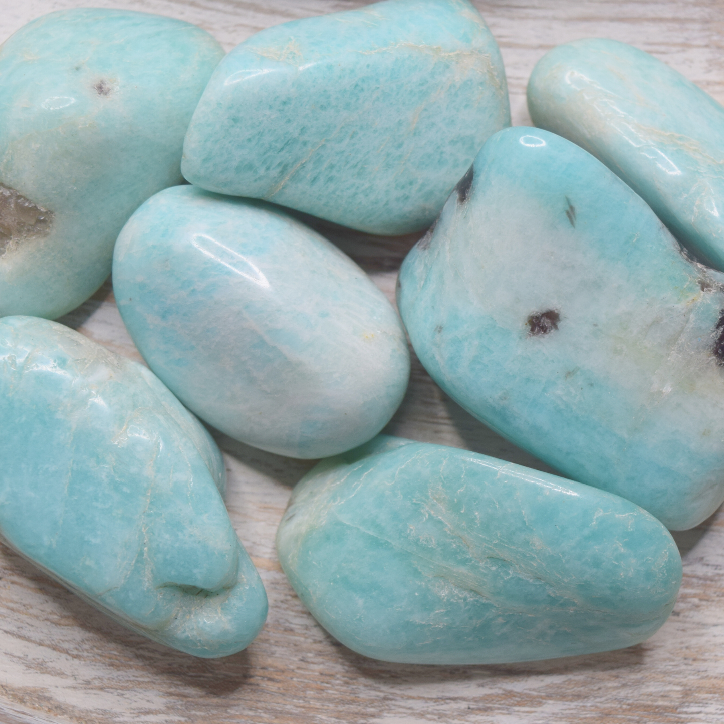 Amazonite ~ truth harmony balance ~ tumble stone