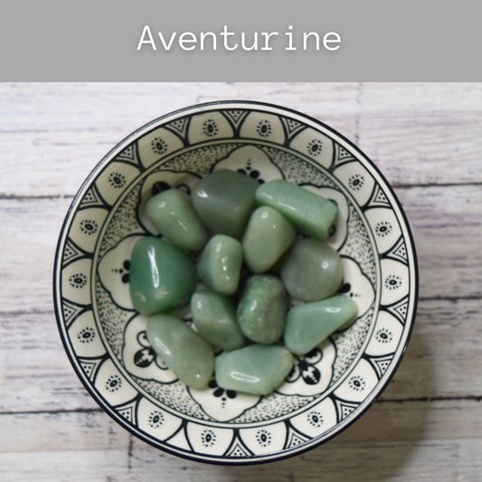 Aventurine ~ growth, prosperity & abundance ~ tumble stone