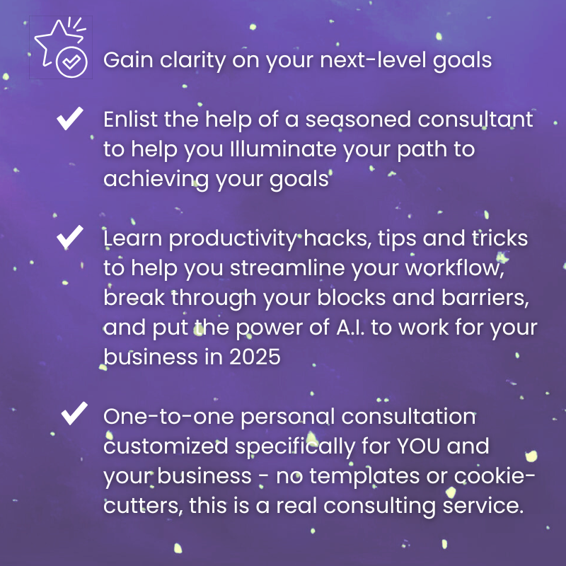 Power Up Your Business Consulting Package