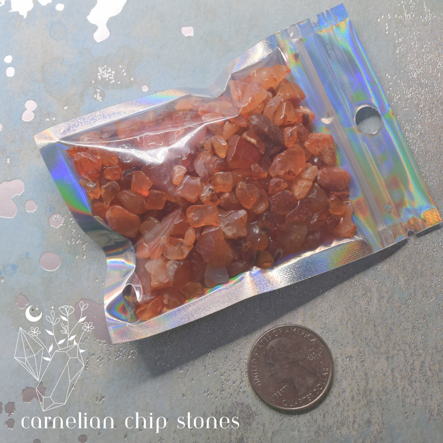 Carnelian Chip Stones