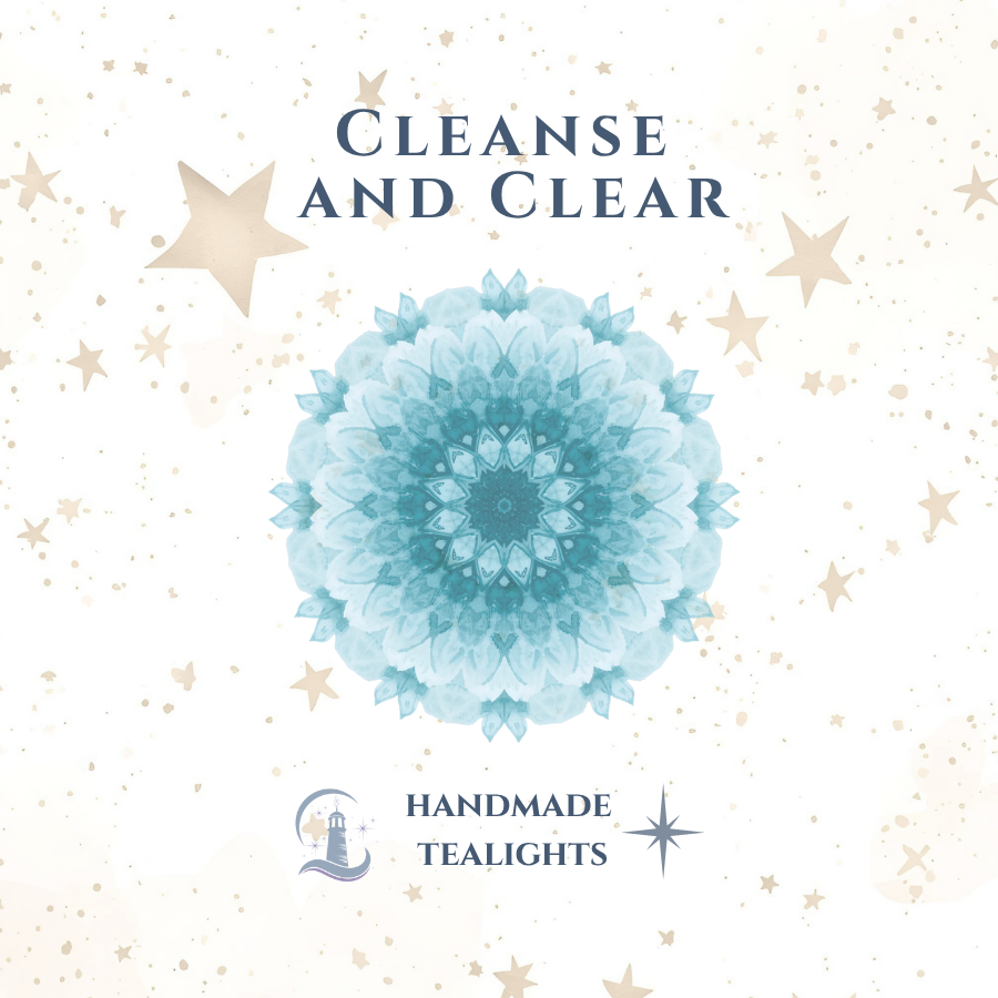 Cleanse & Clear Lavender Sage Smudge Tealight Candles