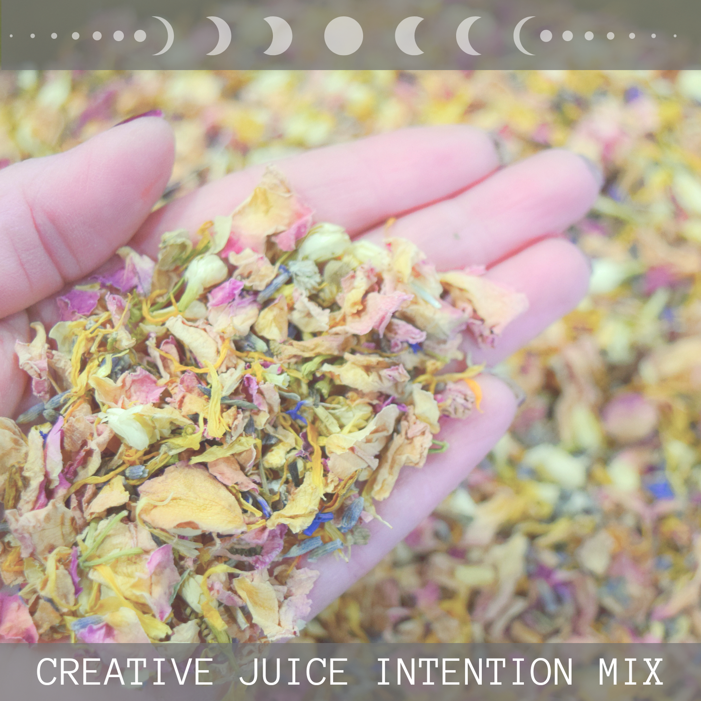 Creative Juice * Intention Candle or Ritual Bath Herb Mix