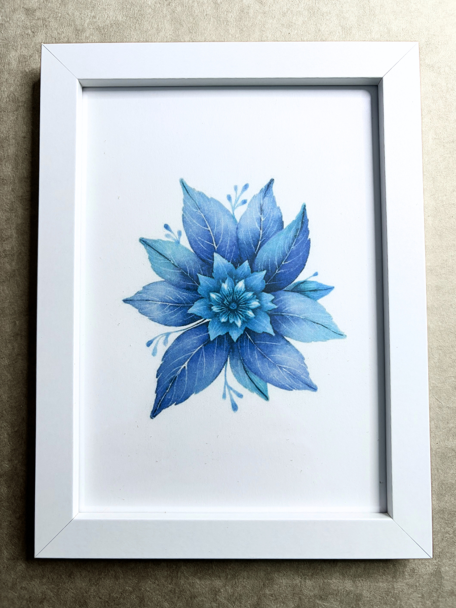 DeskMates Framed Art Print 💠 F04 Flower 2