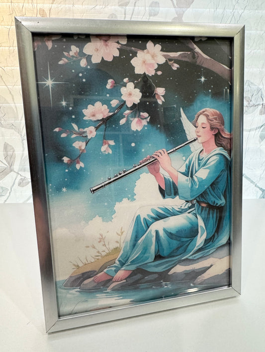 Gabriel - DeskMates Framed Angel Art Print