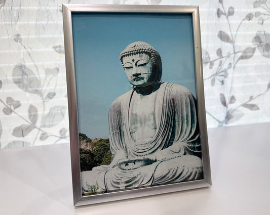 Buddha Chooses to Create Peace - DeskMates Framed Art Print