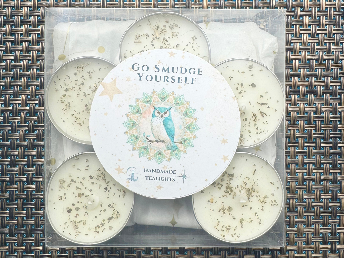 Go Smudge Yourself Tealight Candles
