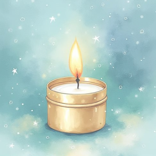 Bulk Custom 4 oz Gold Tin Candle Favors