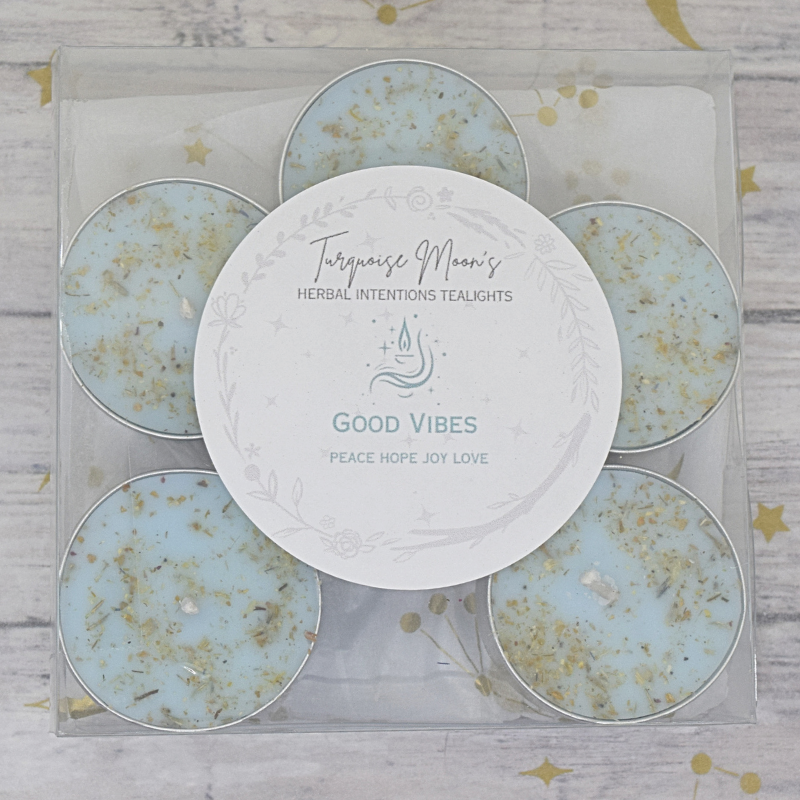 Good Vibes Tealight Candles