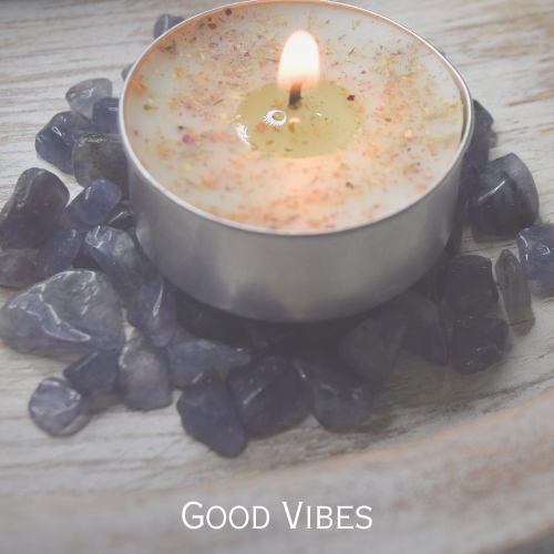 Good Vibes Tealight Candles