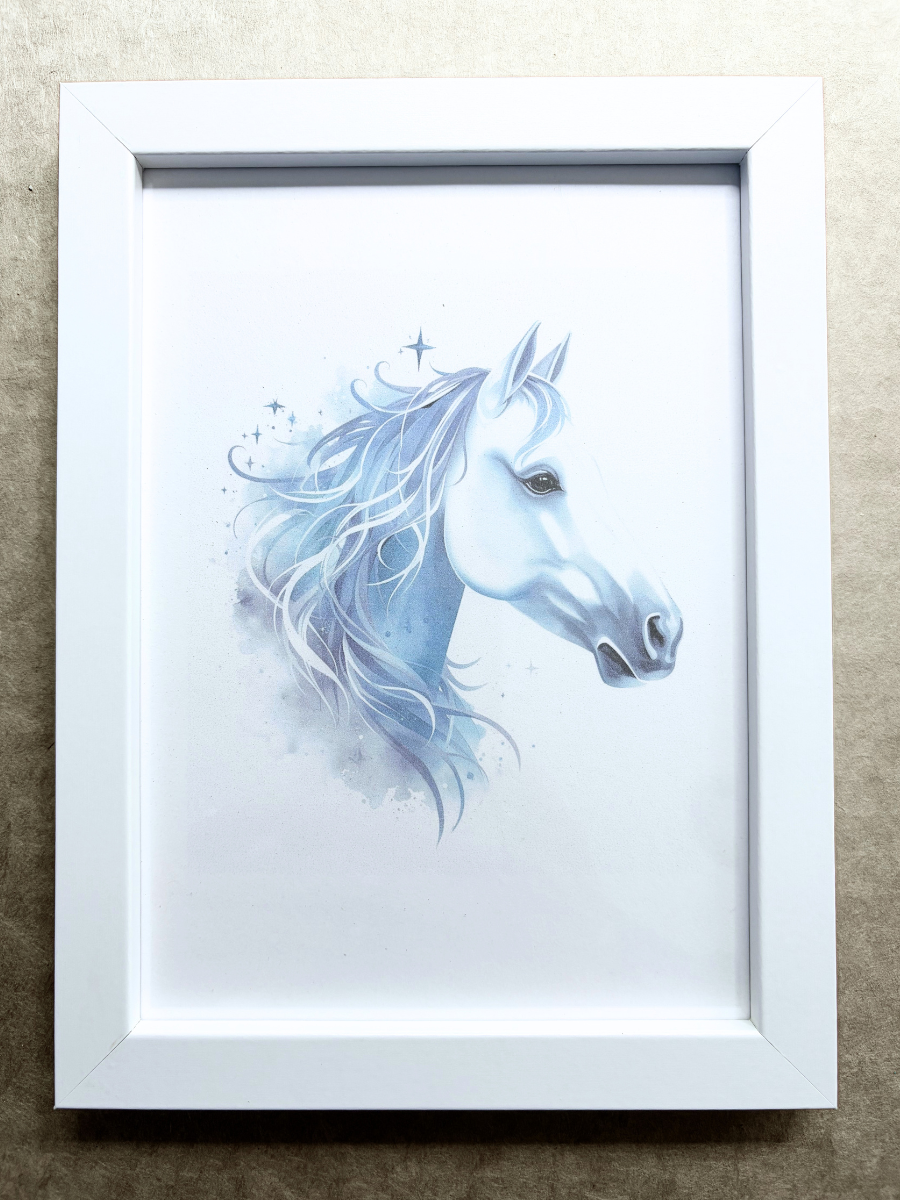 DeskMates Framed Art Print 💠 S Horse 1