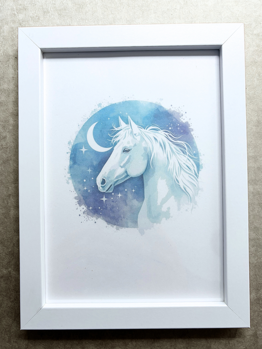 DeskMates Framed Art Print 💠 S Horse 2