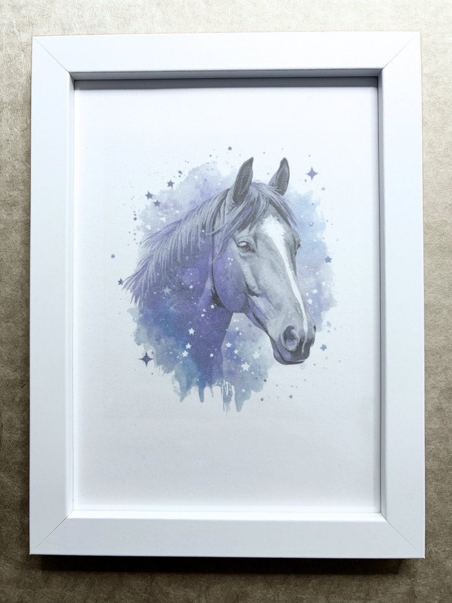 DeskMates Framed Art Print 💠 S Horse 3