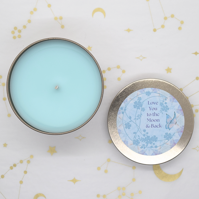 Love You To The Moon and Back Candle