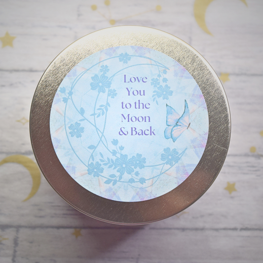 Love You To The Moon and Back Candle