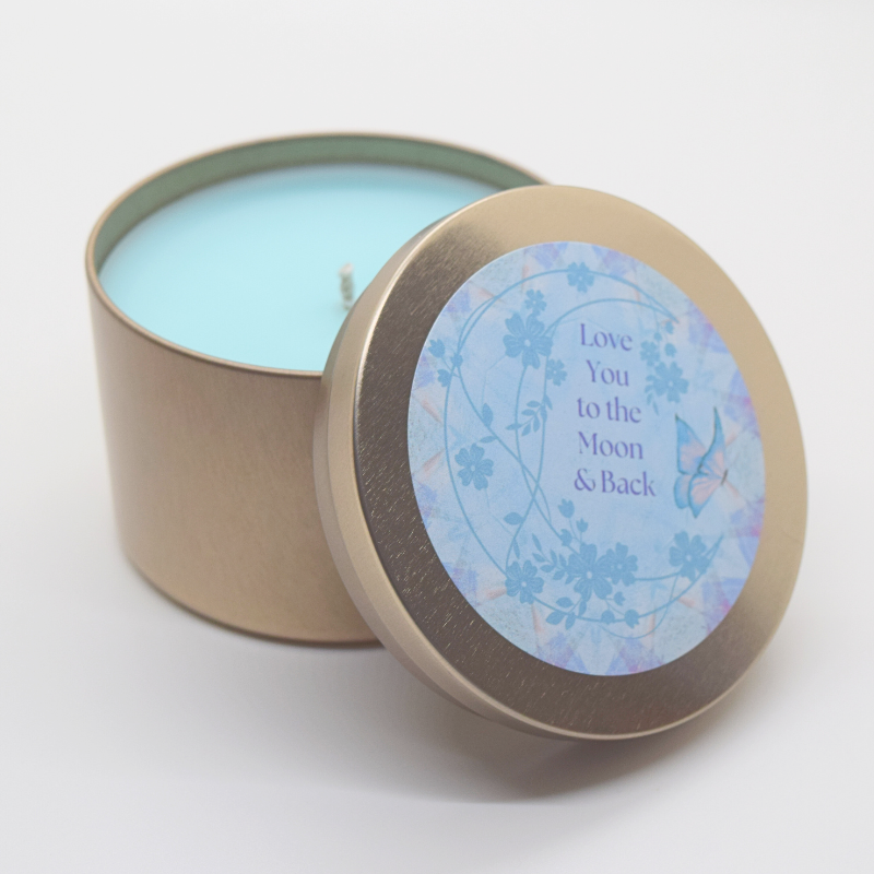 Love You To The Moon and Back Candle