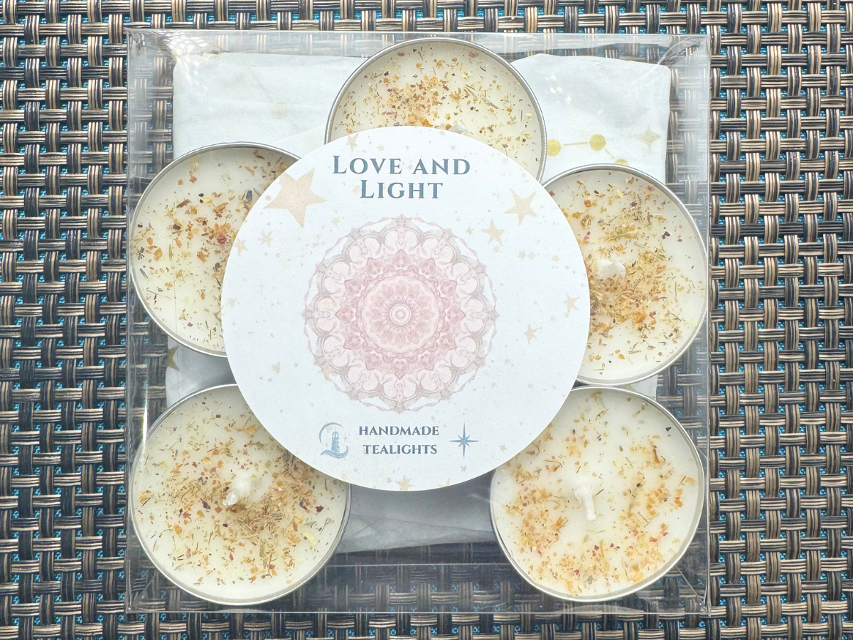 Love and Light Tealight Candles