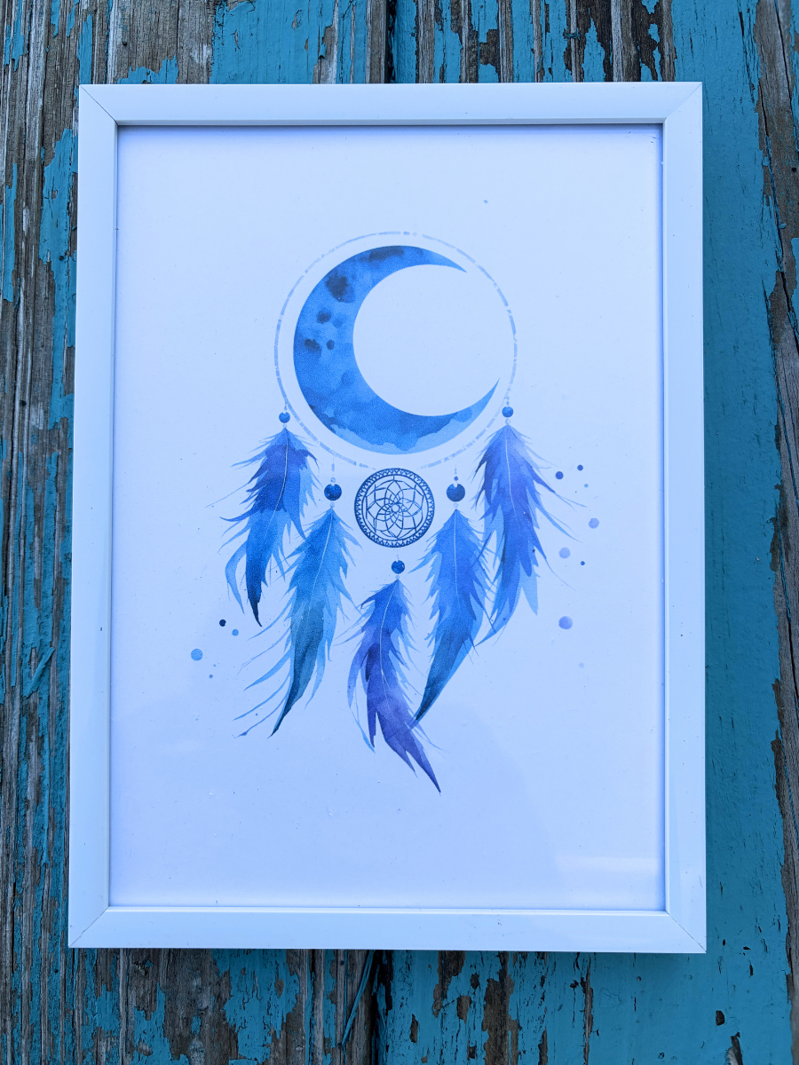 DeskMates Framed Art Print 💠 MSD01 Dreamcatcher 1
