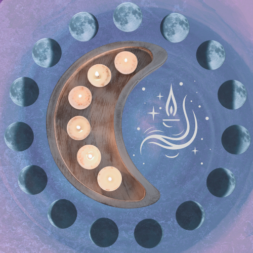 Manifesting By The Moon - Seasonal Tealight Pack