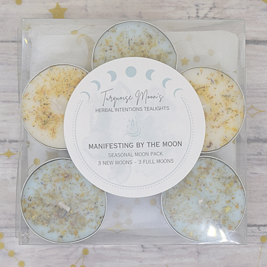 Manifesting By The Moon - Seasonal Tealight Pack