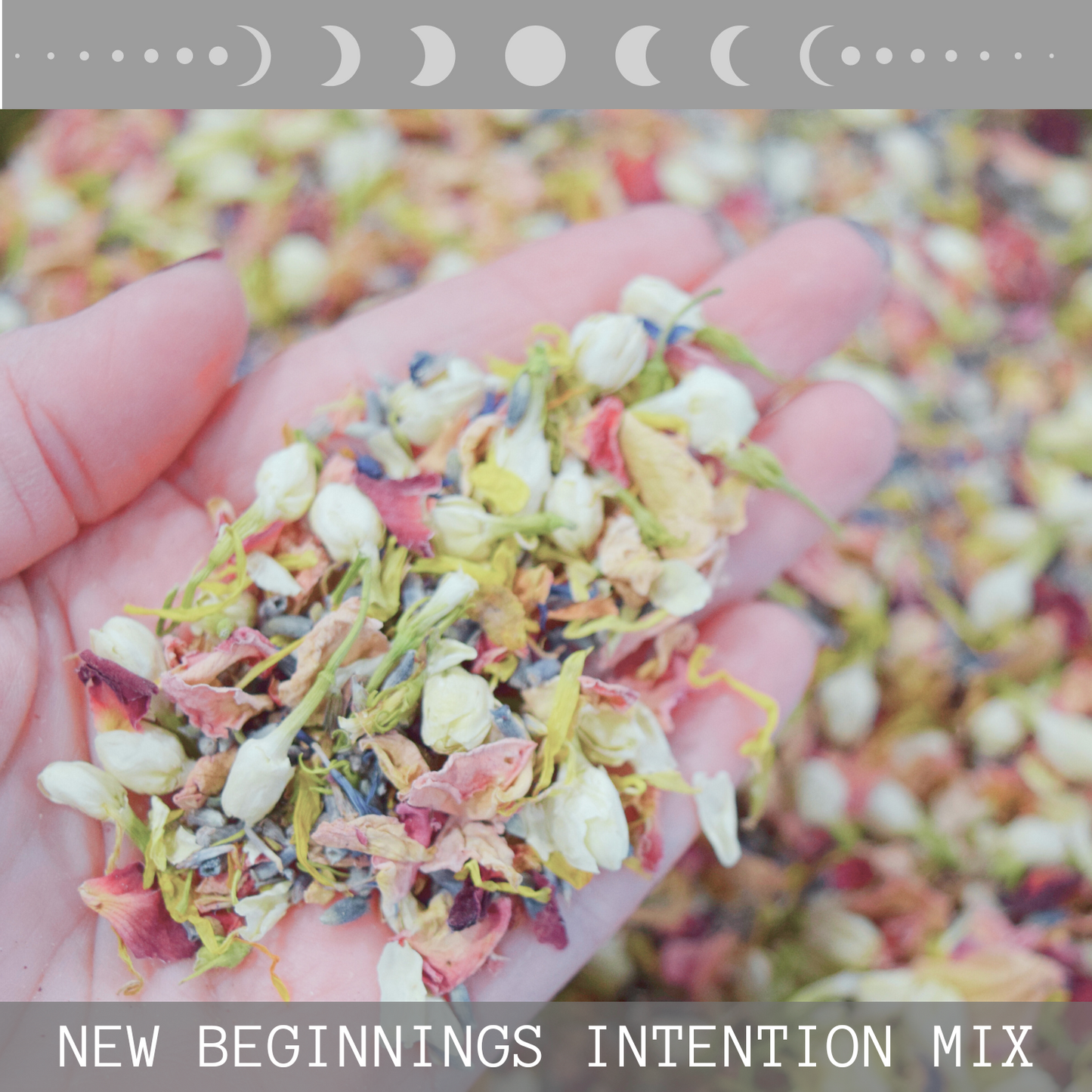 New Beginnings * Intention Candle or Ritual Bath Herb Mix