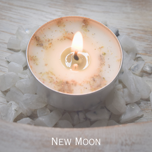 New Moon Tealight Candles