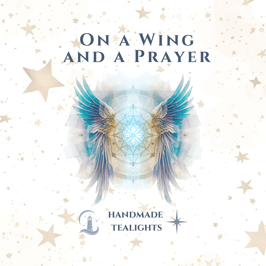 On a Wing and a Prayer Tealight Candles