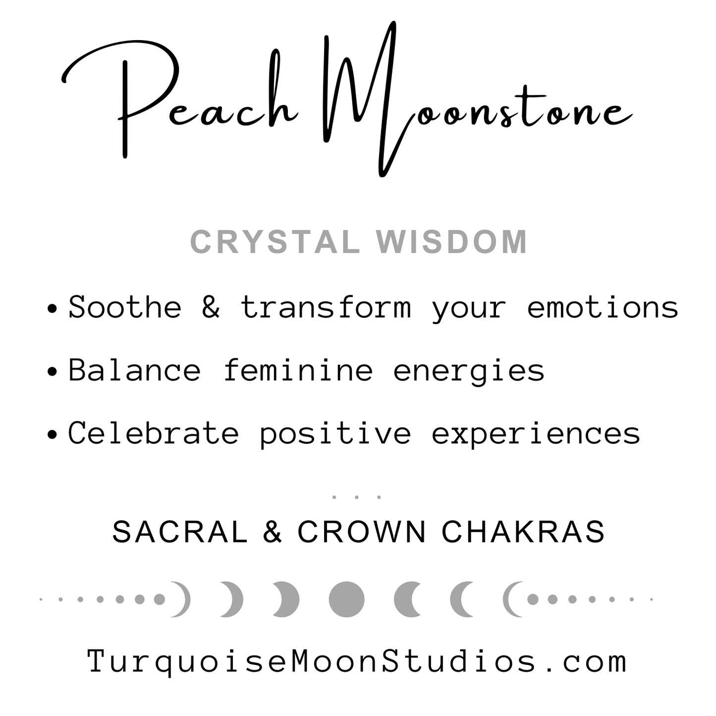 Peach Moonstone raw crystal