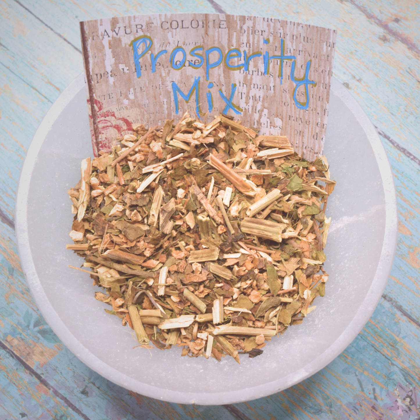 Prosperity * Intention Candle Herbal Incense Mix * Prosper & Manifest