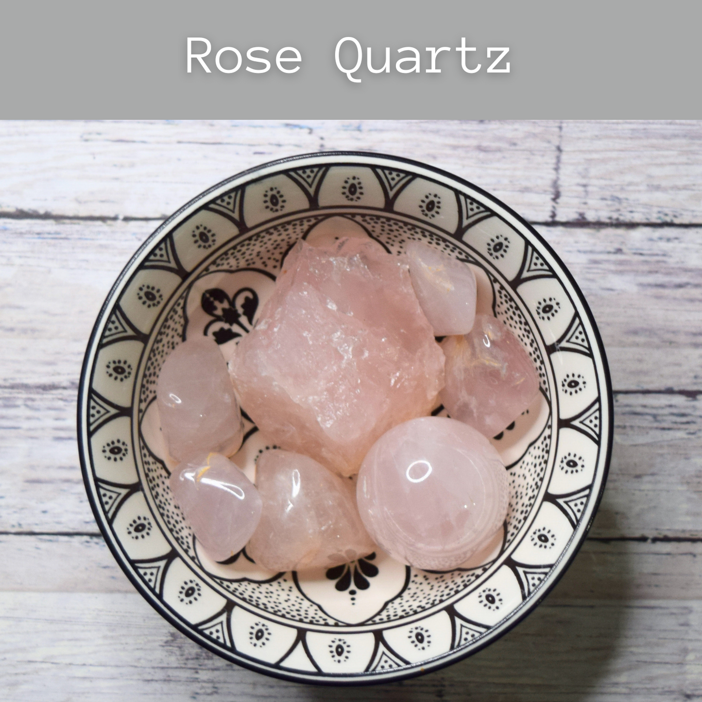 Rose Quartz tumble stone