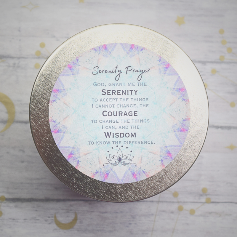 Serenity Prayer Candle