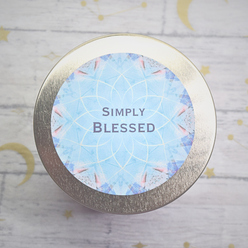 Simply Blessed Candle