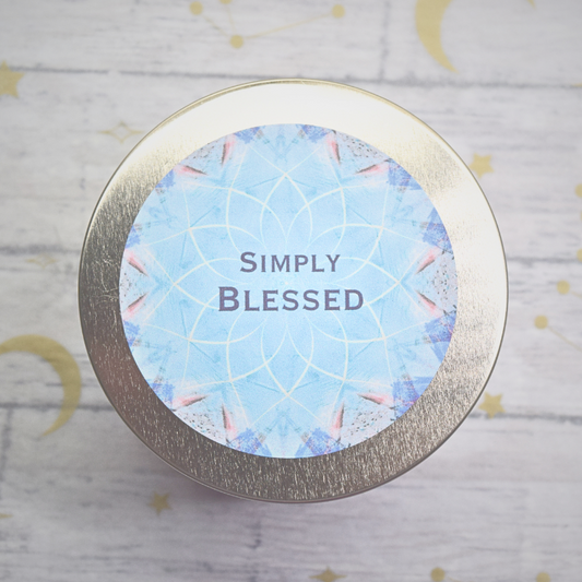 Simply Blessed Candle