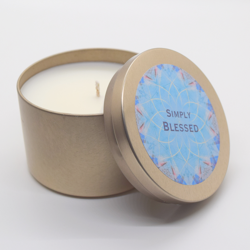 Simply Blessed Candle