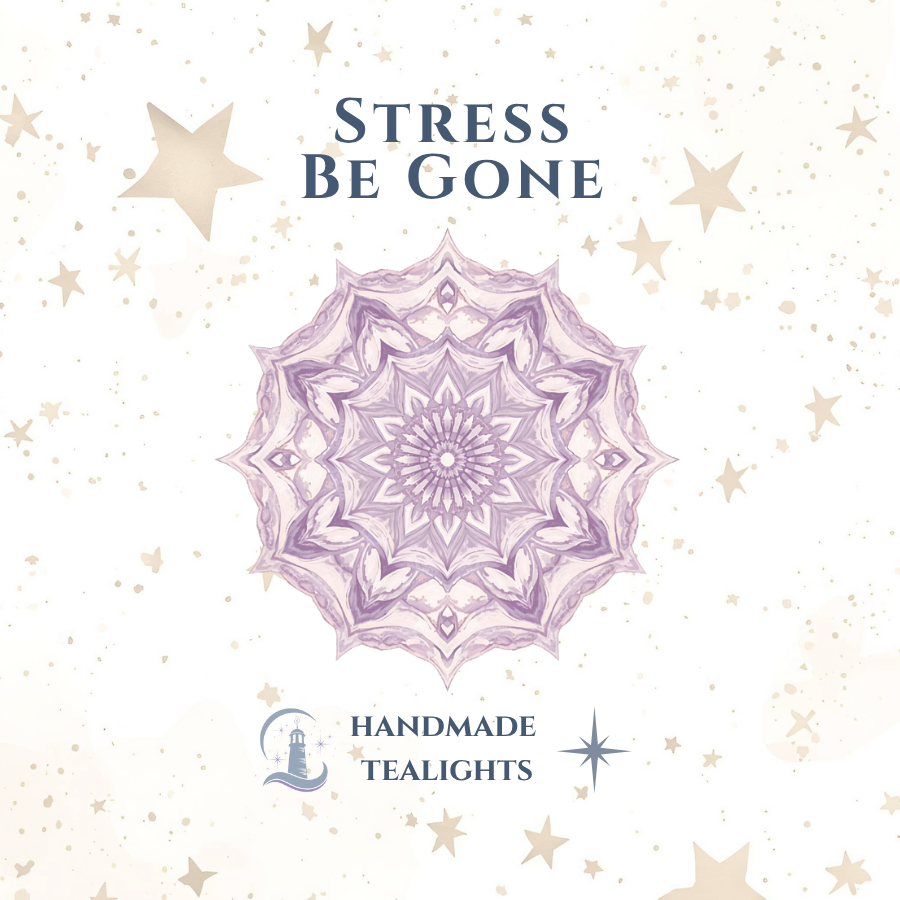 Stress Be Gone Tealight Candles