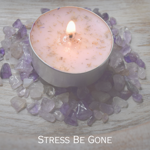 Stress Be Gone Tealight Candles