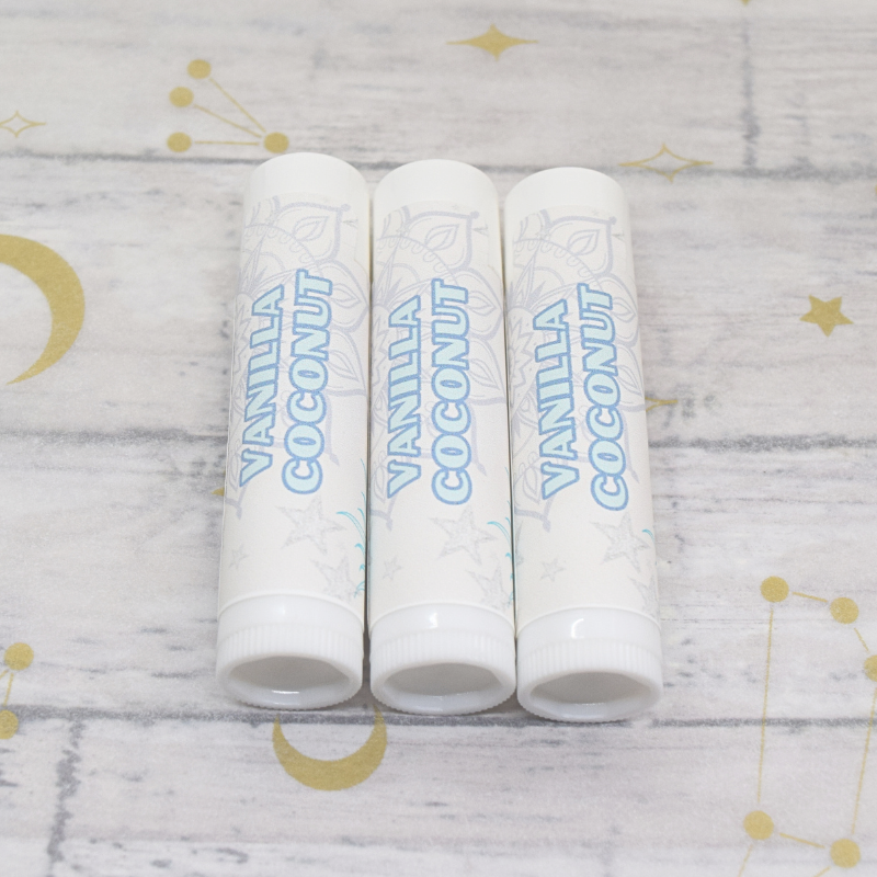 Luscious Lip Balm - Vanilla Coconut Flavor 3 pack