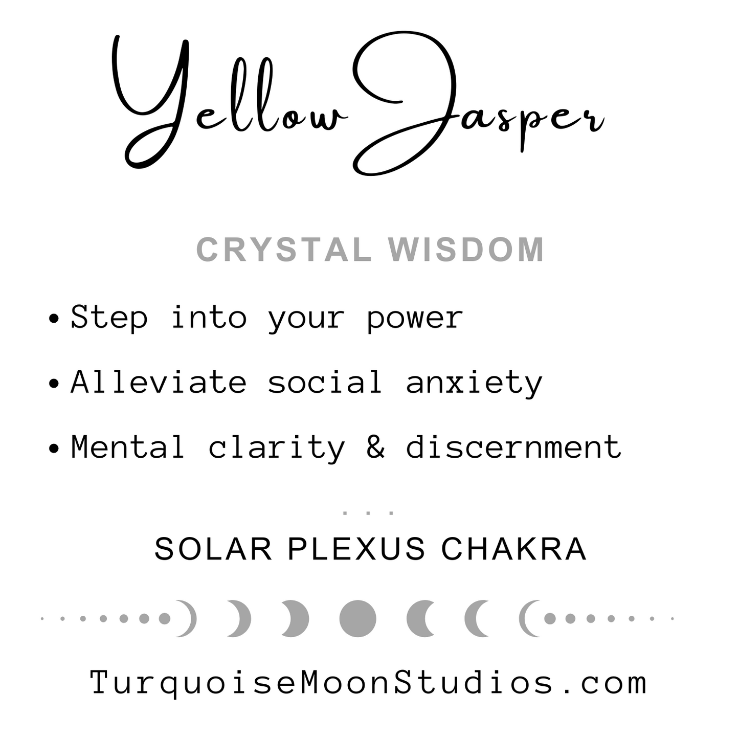 Yellow Jasper tumble stone