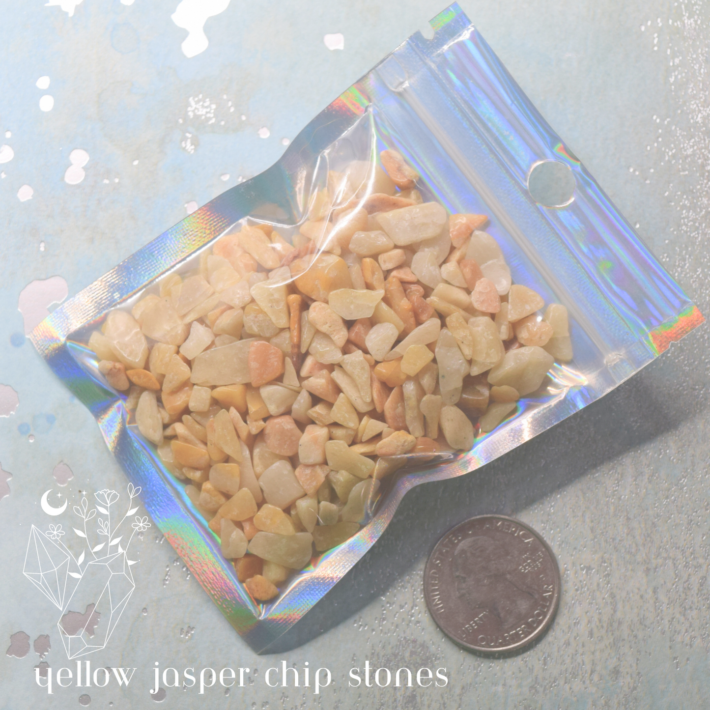 Yellow Jasper Chip Stones